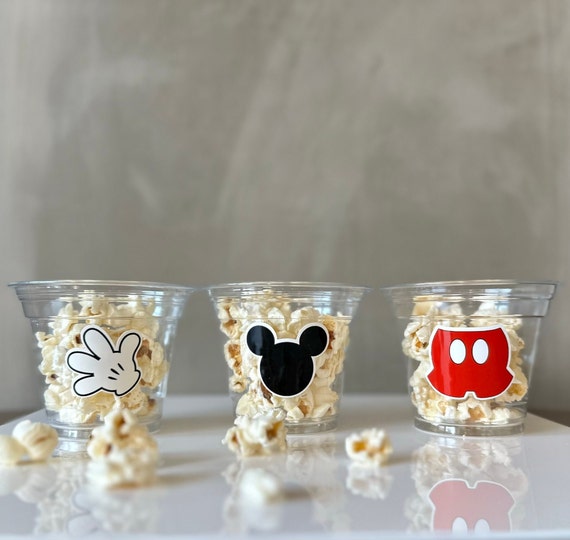 Mickey Mouse Party Cups, Mickey Mouse Birthday Party, Mickey Party Favors,  Mickey Party Supplies, Mickey Baby Shower, Mickey 1st Birthday 