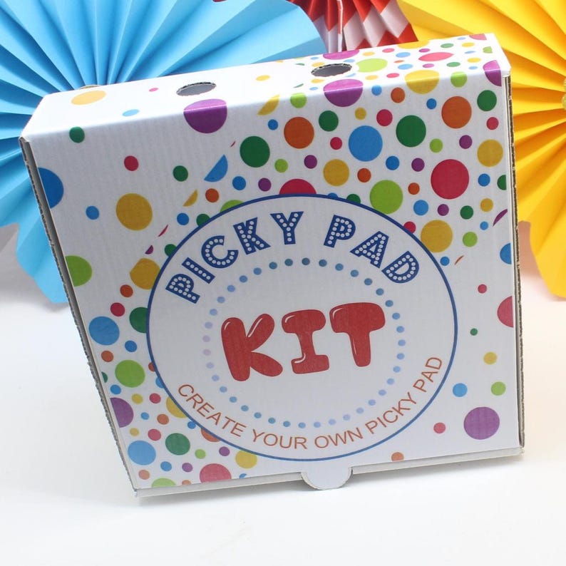 Picky Pad, Special offer Reusable, Remeltable kit gift box with beads and silicone tray ADHD, Skin picking, Stress relief, Autism, Asperger image 4