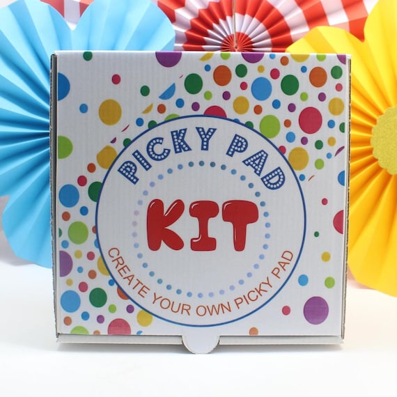 Picky Pad, Special offer Reusable, Remeltable kit gift box with beads and silicone tray ADHD, Skin picking, Stress relief, Autism, Asperger