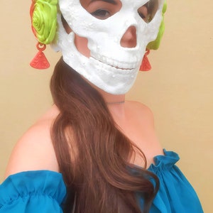 CATRINA , maks, perfect gift, fathers day present, as seen on TikTok, skull, catrina, decoration, house warming, colorful, mothers day