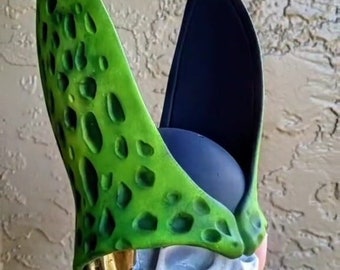 Cell skull, skull,perfect present, man cave, dragon ball, anime, cosplay, decoration, 3d print, tiktok, pink, villain, goku, gift, android