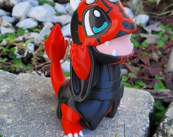 Charm-Maul, Glumanda, Darth Maul Mix, Christbaumschmuck, Weihnachtsgeschenk, 3D Druck Geschenk, Starwars, Pokemon aus TikTok, Mashup,