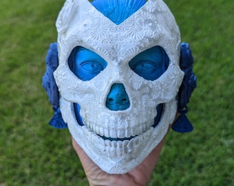 CATRINA , Schädel, Wandbild, Einweihungsparty, Dekoration, Einweihungsparty, Muttertag, Vatertagsgeschenk, wie auf TikTok zu sehen