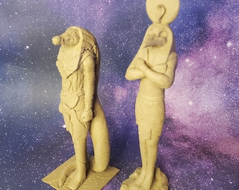Khonshu Imprisoned Ushabti 3D Printed Figure Inspired by Moon Knight