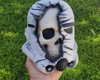Skull death trooper, Starwars, skull, decoration, stormtrooper, Darth Vader, birthday gift, present, as seen on TikTok, helmet, 3d printed