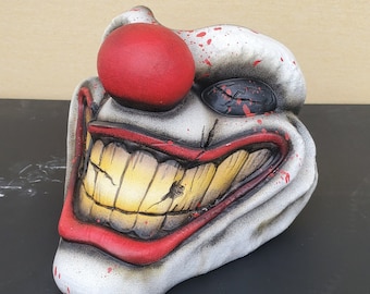 Sweet tooth cosplay mask, Halloween costume,horror ,video game present perfect gift for gamer , killer clown , as seen on TikTok ,3d printer