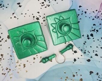 Namor Earrings - Marvel Cosplay Prop / Pendientes Namor - Marvel Cosplay Prop, valentine's, earrings, gift, present, feb14, cosplay, jewelry
