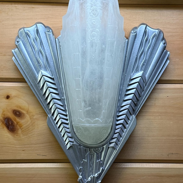 Art-Deco Sconce inspired by the Wiltern L.A. Medallion