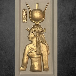 Cleopatra Egyptian Bas-Relief