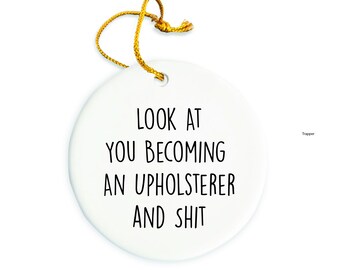 Upholsterer Ornament, Upholsterer Christmas Ornament, Upholsterer Christmas tree Ornament, Upholsterer Gift, Christmas Decorations