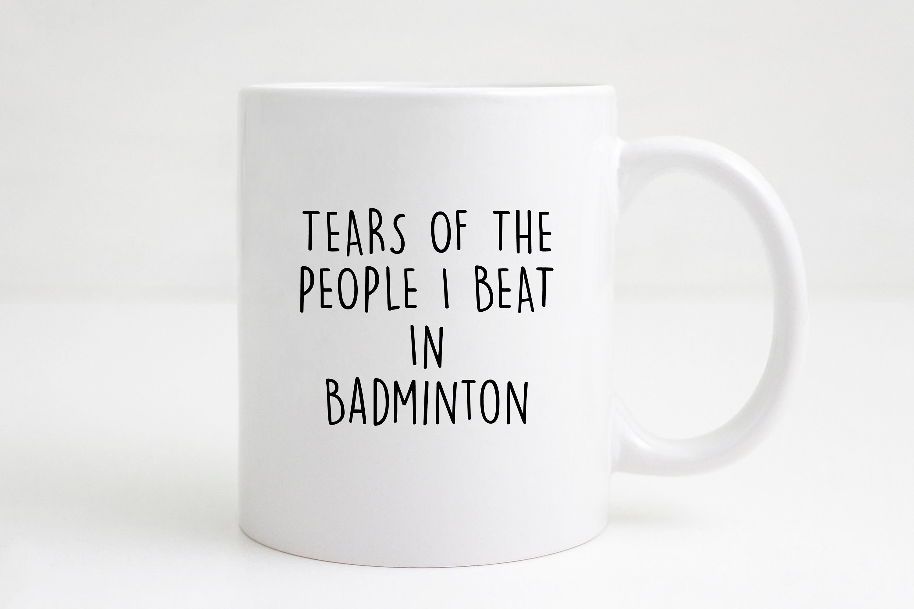 Badminton Mug, Badminton Gifts, Gift for Badminton Lover, Personalized Mug, Customized Mug, Personalized Gift, Birthday Gift