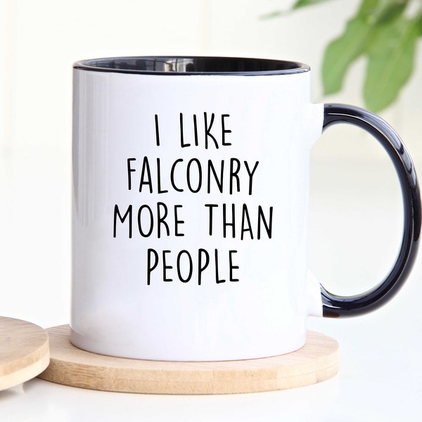 Falconry Mug, Falconry Gifts, Gift for Falconry Lover, Gift for Him, Gift for Her, Personalized Mug, Customized Mug, Personalized Gift