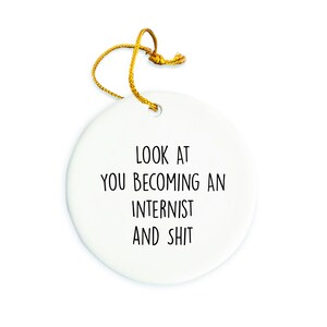 Internist Ornament, Internist Christmas Ornament, Internist Christmas tree Ornament, Internist Gift, Christmas Decorations