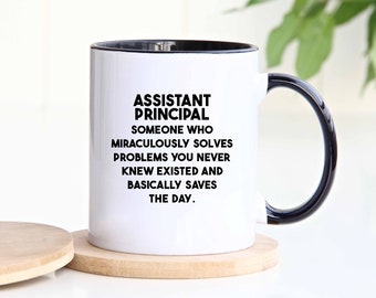 Assistant Principal Mug, Assistant Principal Gift, Gift for Assistant Principal, Personalized Mug, Customized Mug, Personalized Gift