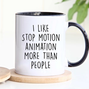 Stop Motion Animation Mug, Stop Motion Animation Gifts, Gift for Stop Motion Animation Lover, Gift for Him, Gift for Her, Personalized Mug