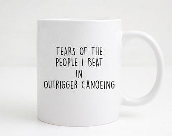 Outrigger Canoeing Mug, Outrigger Canoeing Gifts, Gift for Outrigger Canoeing Lover, Personalized Mug, Customized Mug, Personalized Gift