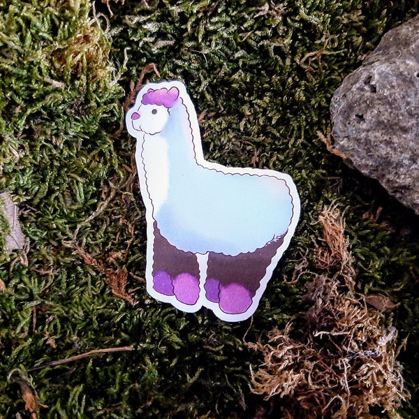 ACEpaca- Asexual Alpaca Pride Sticker