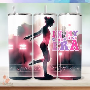Seamless gymnastics era Tumbler Wrap for 20 oz tumbler sublimation