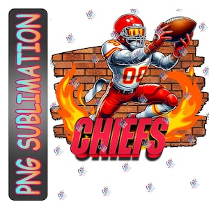 Chief Sublimation PNG | Sport Sublimation PNG | Instant Download | Football Clipart | Crafting Supply | Football T-shirt Graphic