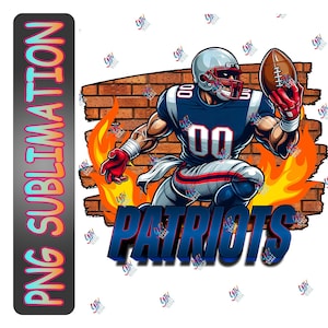 Sublimation PNG | Sport Sublimation PNG | Instant Download | Football Clipart | Crafting Supply | Football T-shirt Graphic