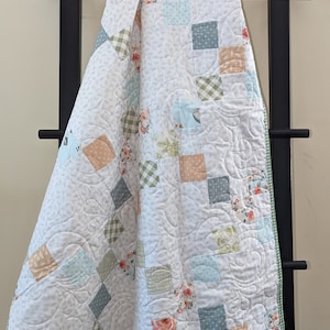 Handmade Baby Girl Patchwork Quilt