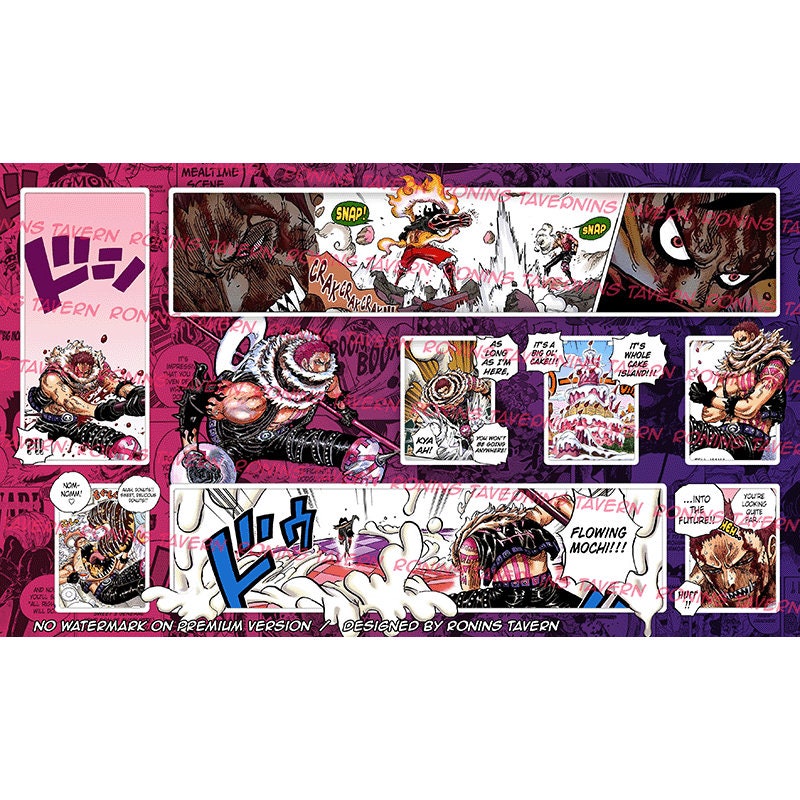 Charlotte Katakuri - One Piece Manga Panel color version Sticker