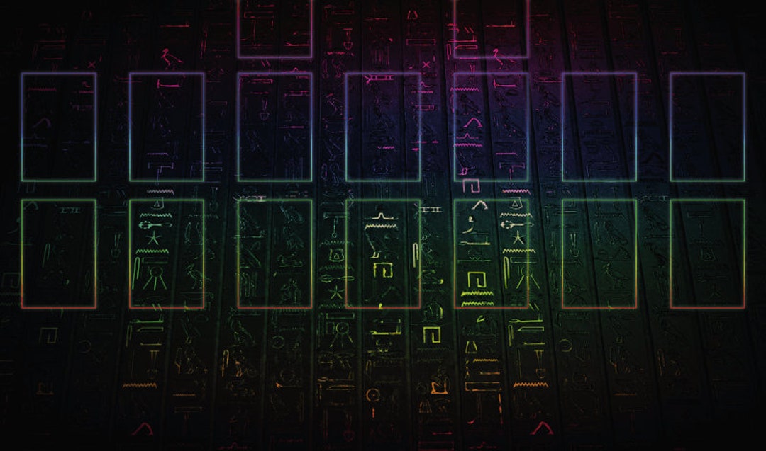 Millenium Rainbow Playmat Custom SL 2023 Etsy