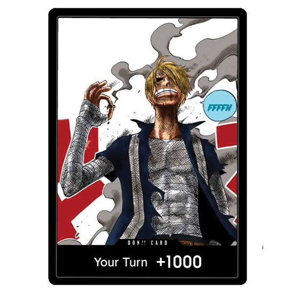 Custom Don One Piece Cards Etsy