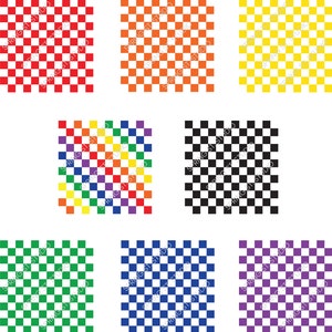 100% of Proceeds Donated! Seamless Checker/Checkerboard/Check Pattern Bundle Digital Download-Vector Image/Clip Art/Graphic-svg/jpeg/pdf/png