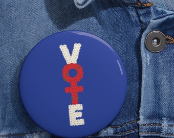 Las ganancias se donan a Planned Parenthood-VOTE Floral Daisy Pro-Choice Pin Button para los derechos de las mujeres y el derecho al aborto