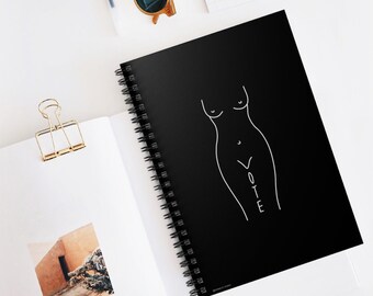 Ingresos donados a Planned Parenthood-Descuento para estudiantes-VOTE Woman Silhouette Notebook Journal for Abortion Rights/Woman's Rights