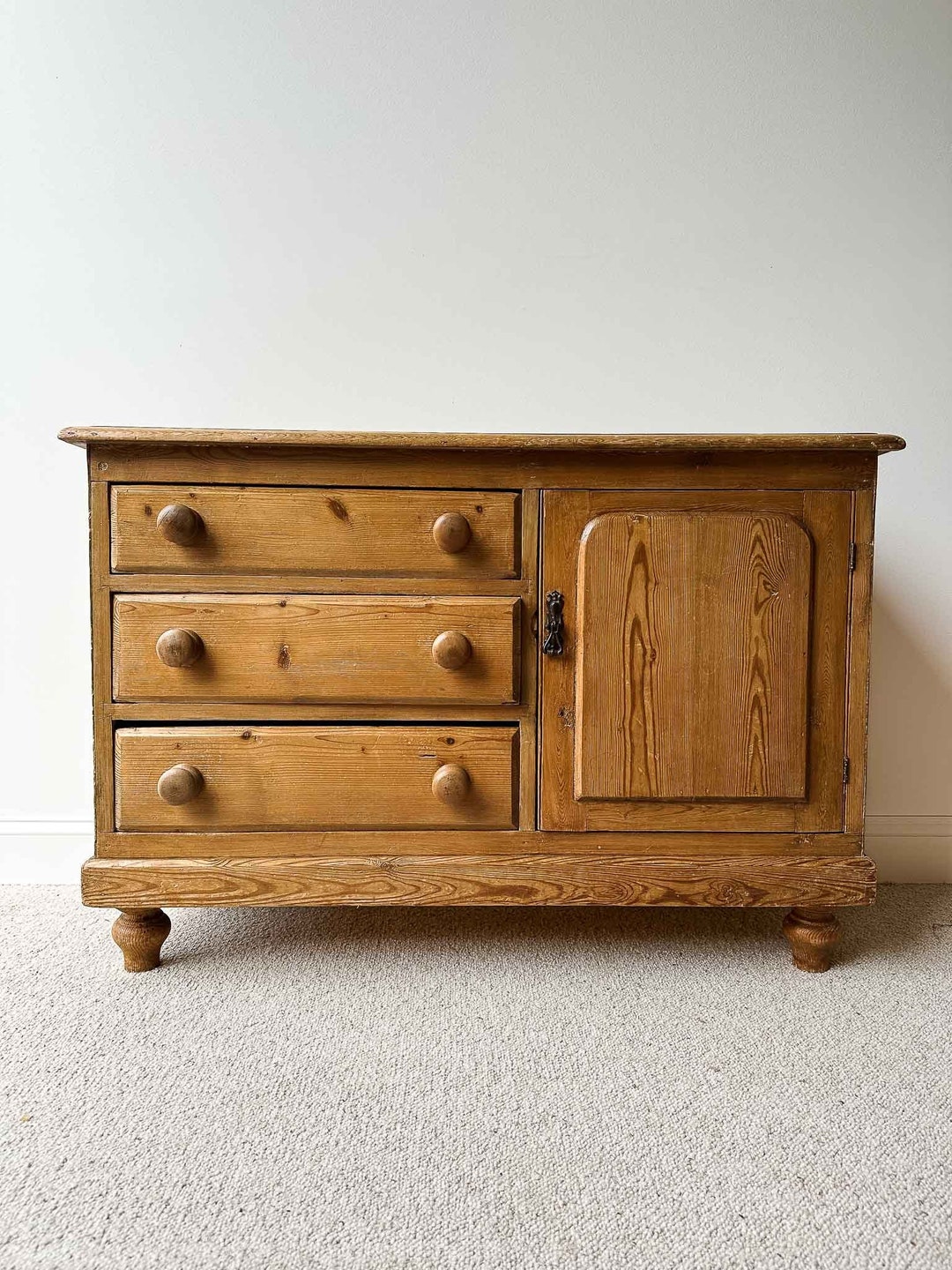 Antique English Sideboard Etsy