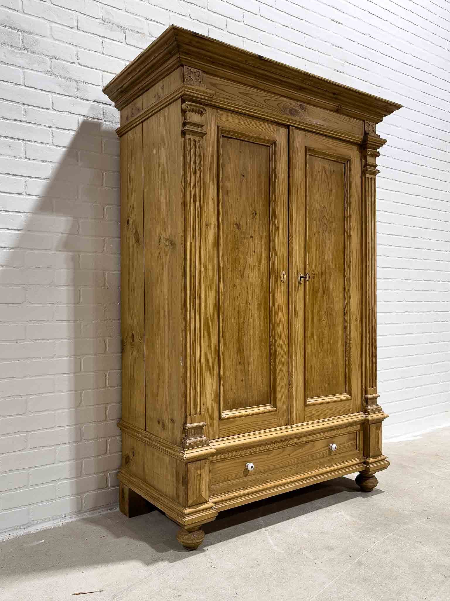 Antique Pine Children's Closet Etsy