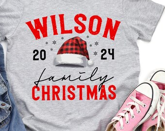 Matching Family Christmas Shirts, Custom Family Shirts, Family Christmas 2024 Shirt, Merry Christmas, Family Christmas T-shirt