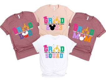 Disney Graduate Shirt, Disney Family Graduation Shirt,Disney Grad Dad Shirt, Disney Grad Mom, Disney Graduation Trip, Disney Grad Shirt,
