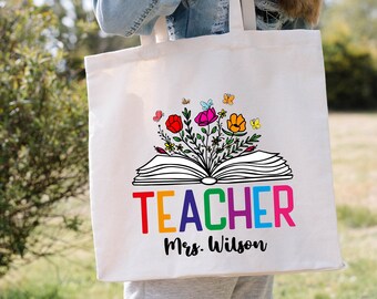Library Tote Bag, Books Tote Bag, English Teacher, Custom Bookish Bag, Book Lovers Gifts, Reader Tote Bag, Librarian Gifts, Library Book Bag