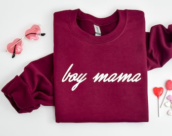 Boy Mama Sweatshirt, Mom Life Sweatshirt,  Cute Mom Shirt,Mother's Day Sweatshirt, Funny Mother's Day Gift, Mom Of Boys, Gift for Mom
