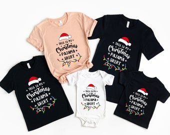 This Is My Christmas Pajama Shirt,Christmas Family Shirt,Christmas Group Shirt,Christmas T-Shirt,Funny Christmas Shirt,Merry Christmas Shirt