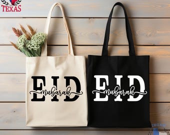 Eid Mubarek Tote Bag, Eid Gift Bag for Children, Eid Tote Bag, Ramadan Gift Bag