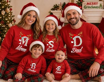 Personalized Christmas Family Name 2026 Sweatshirt, Custom Christmas 2026 Shirt, christmas family shirts, christmas outfit