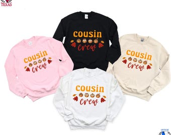 Cousin crew sweatshirts, Cousin crew hoodies, Gifts for cousin, Cousins sweatshirt, Crew sweatshirts, Long sleeve, Cousin crew