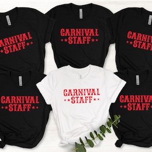 Carnival Staff Shirt, Carnival Party, Carnival Theme Shirt,Carnival Staff Birthday Shirt, Ring Leader Birthday Shirt, Birthday Staff Shirt