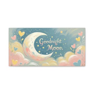 Goodnight Moon Canvas Wall Art