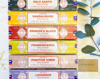 Genuine Satya & Stamford Incense Sticks - Wide Variety Of Fragrances Available!