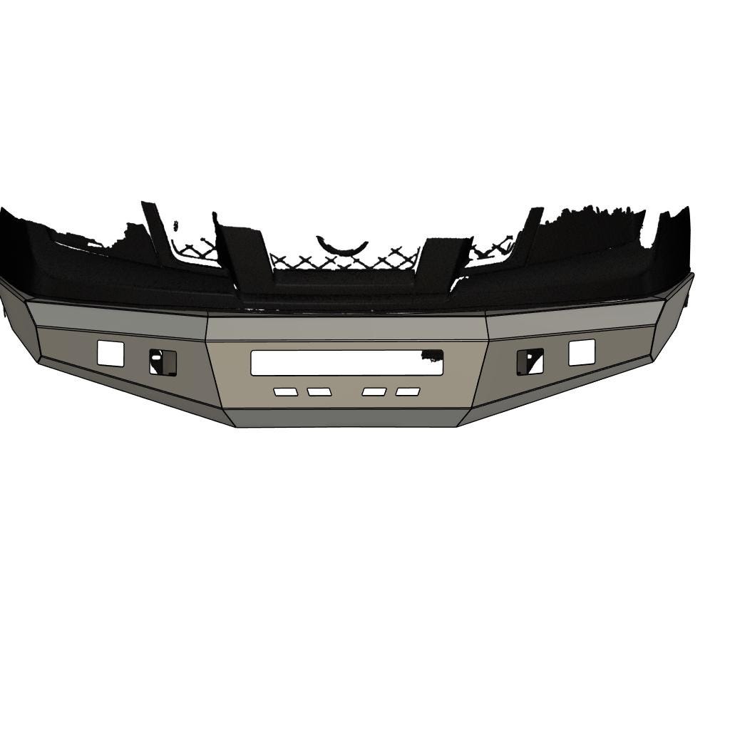3D Scan, Step File, DXF Plans for AMI Off-road Front Bumper for