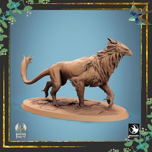 Gryphs | Rescale Miniatures | Tabletop Miniature | Hand-Painted by the Magpie&#39;s Menagerie