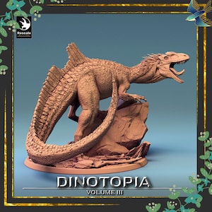 Concavenator | Rescale Miniatures | DnD Miniature | Dungeons and Dragons | Hand-Painted Miniature