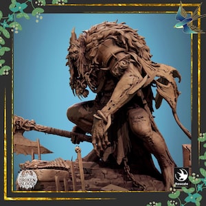 Undead King | Rescale Miniatures | DnD Miniature | Dungeons and Dragons | Hand-Painted Miniature