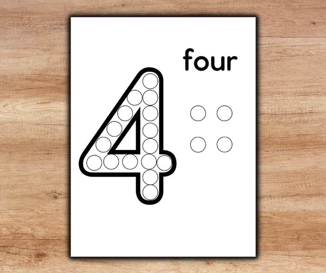 Dot Marker Printable Do a Dot Printable Alphabet Worksheets - Etsy