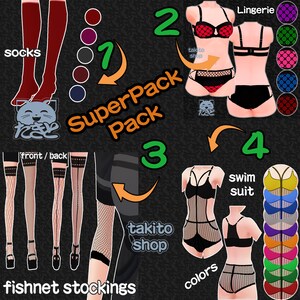 商品セット、スペシャルパッケージ『 Set of products 』Lingerie or underwear and swimsuit